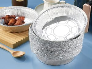Food grade aluminum foil tray