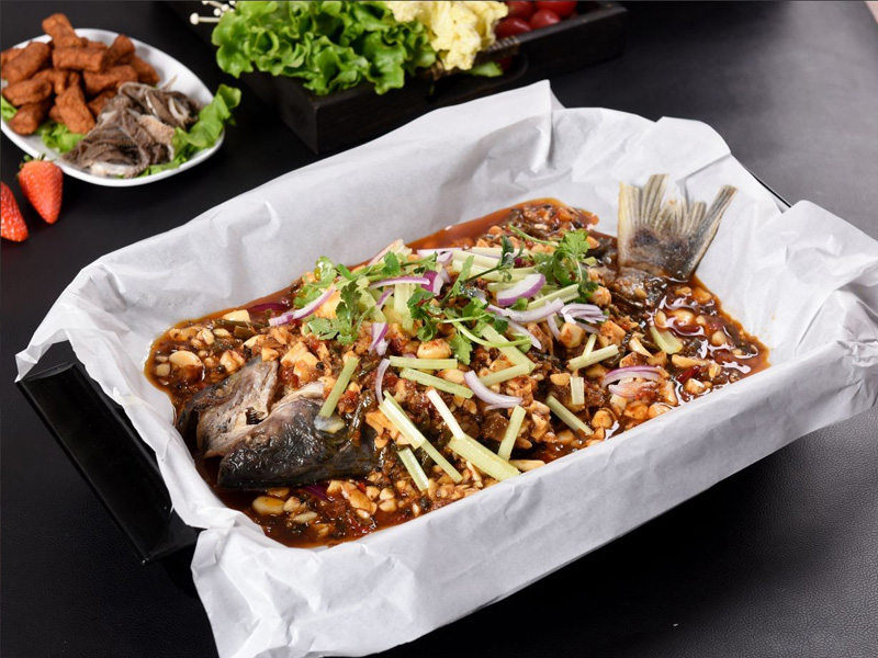 Baking Parchment Paper for Grilled Fish Trays